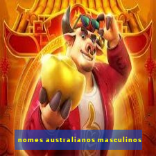 nomes australianos masculinos